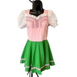 Halloween Costume Gretchen Swiss Alps Girl Jerry Beck Youth XL